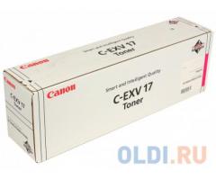Тонер-картридж оригинальный Canon C-EXV17 GPR-21 Magenta (малиновый)